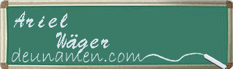 Ariel Wäger Visitenkarte